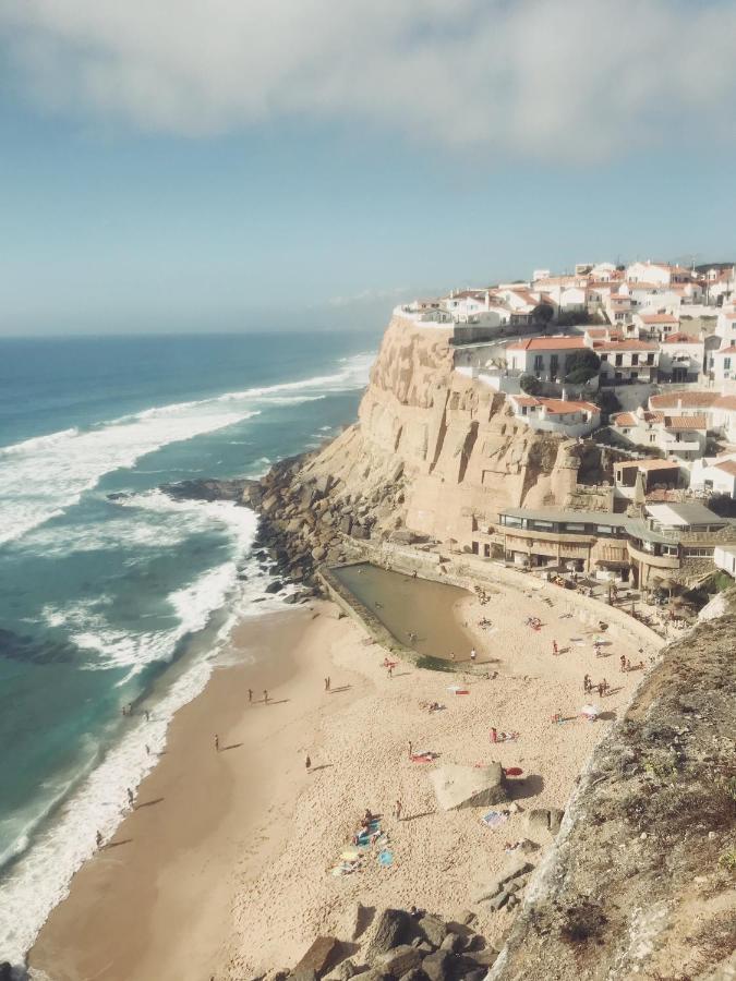 Azenhas Do Mar Roadside House Villa โกลาเรส ภายนอก รูปภาพ